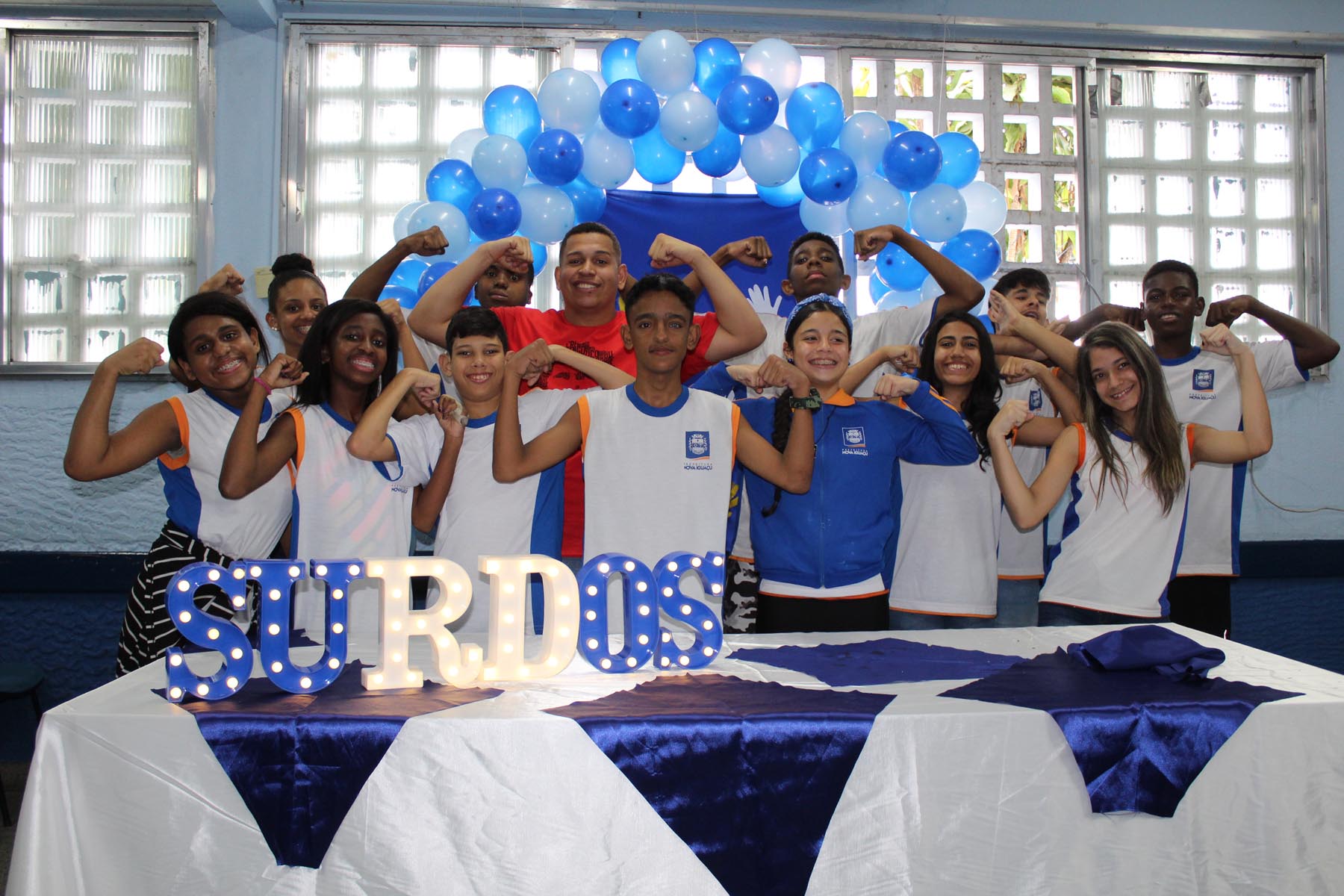 Dia Nacional do Surdo é comemorado  em escola de Nova Iguaçu