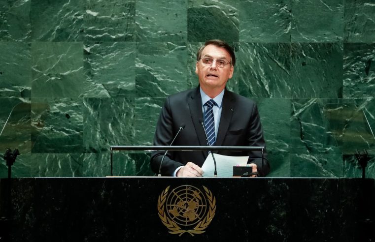 Em discurso na ONU, Bolsonaro  destaca riqueza da Amazônia