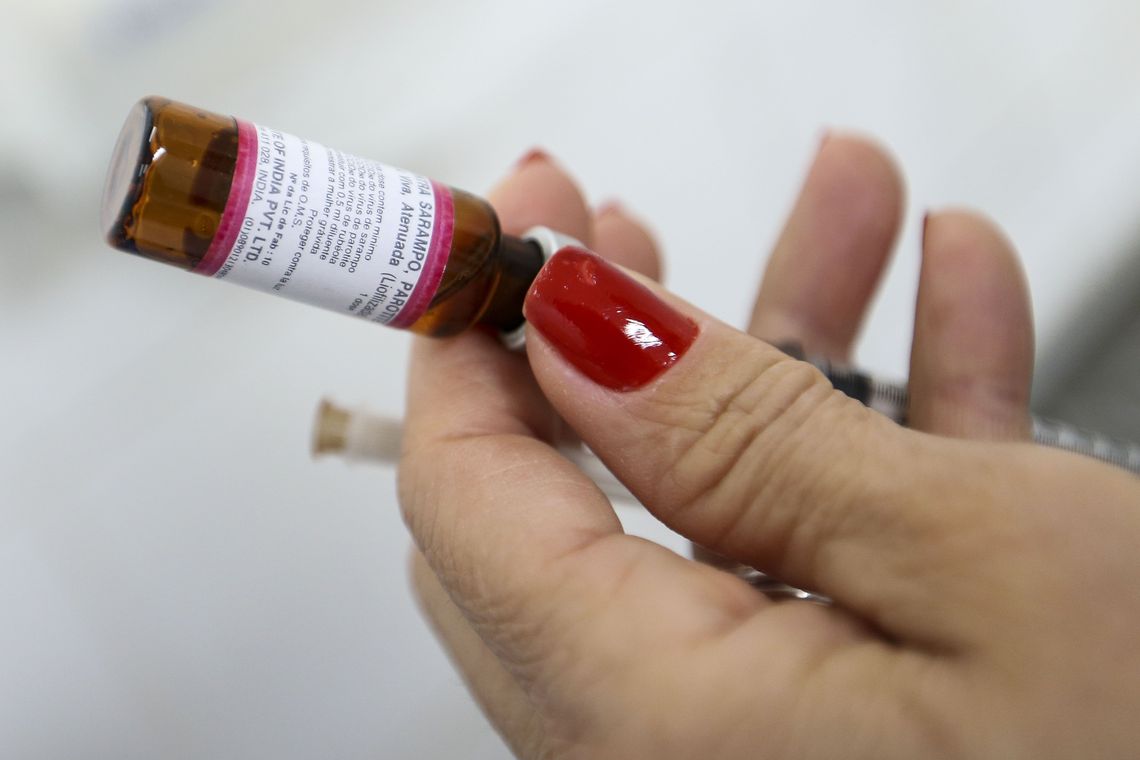 Brasil tem 16 estados com  surto ativo de sarampo