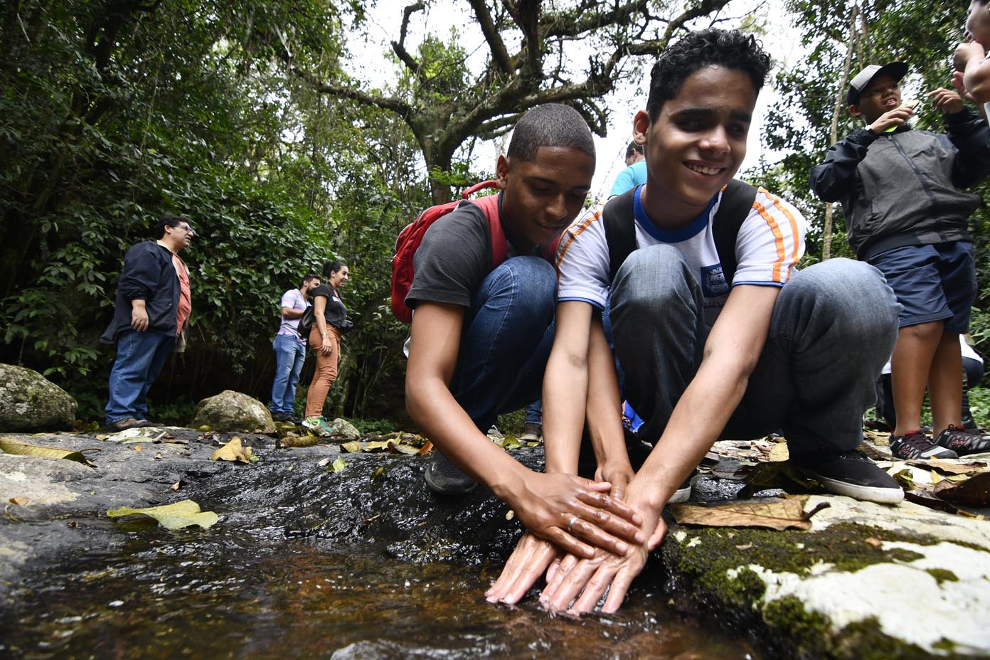 Projeto ‘Parque Para Todos’ leva alunos  com deficiência ao Parque do Vulcão