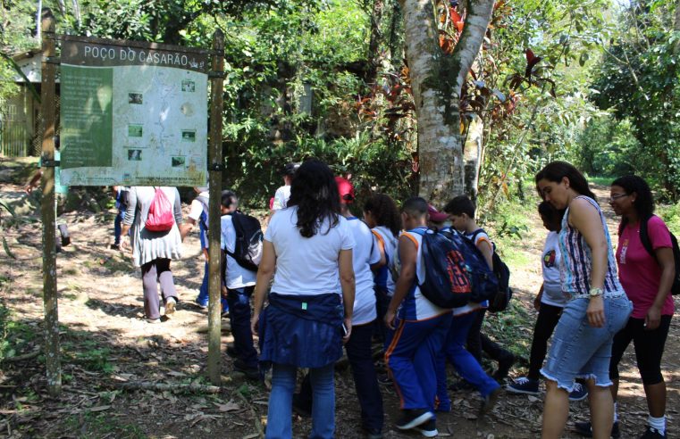 Projeto leva crianças ao Parque  Natural Municipal de Nova Iguaçu