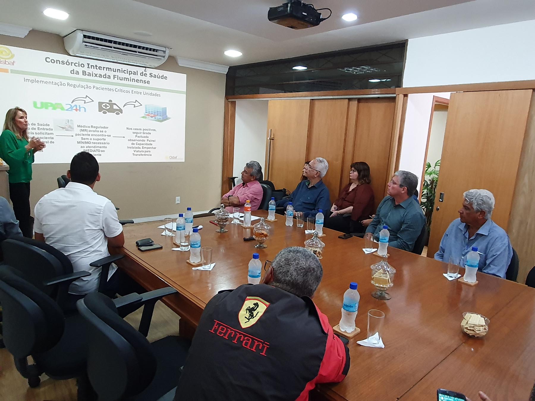 Cisbaf discute com prefeitos a ampliação das  ações da Central de Regulação do SAMU