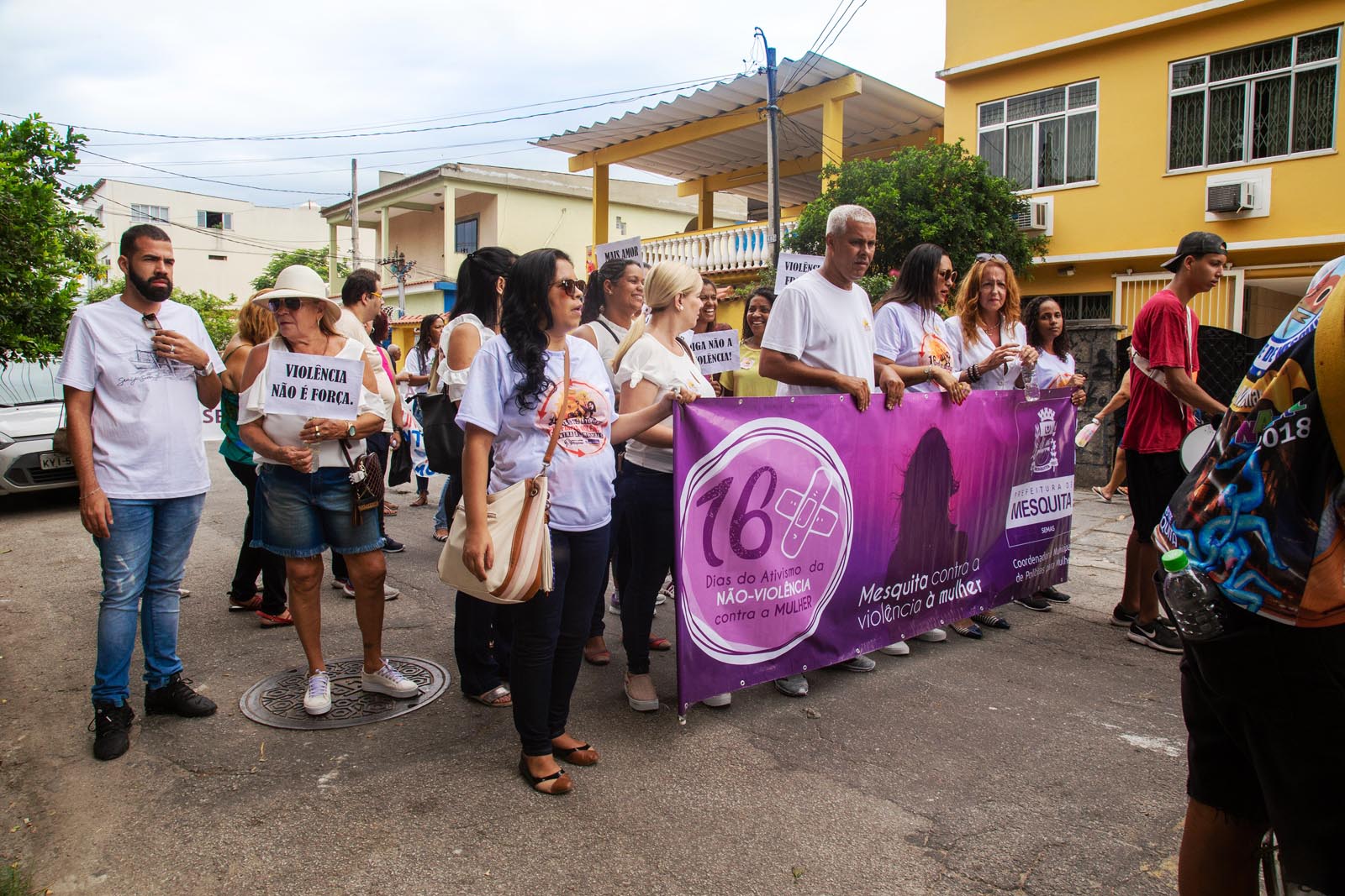 Caminhada encerra os “16 Dias de Ativismo  pelo Fim da Violência Contra a Mulher”