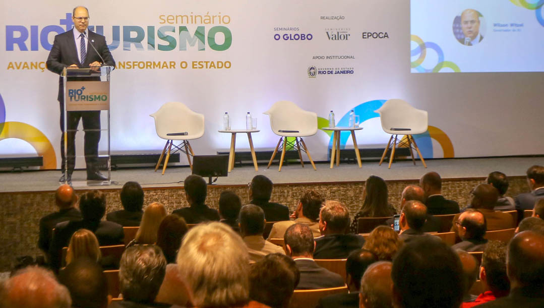 Governador participa  do seminário Rio+Turismo