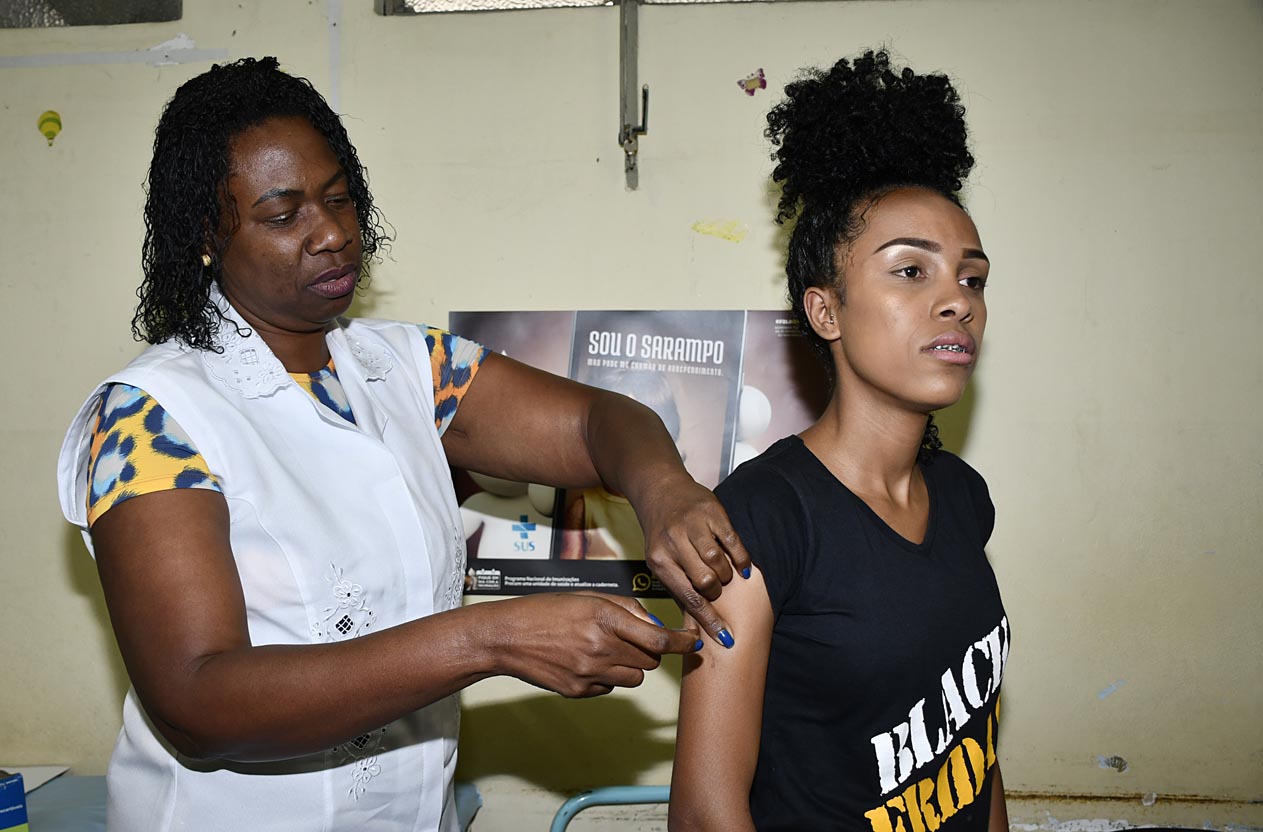 Nova Iguaçu segue com vacinação  contra o sarampo após fim da campanha