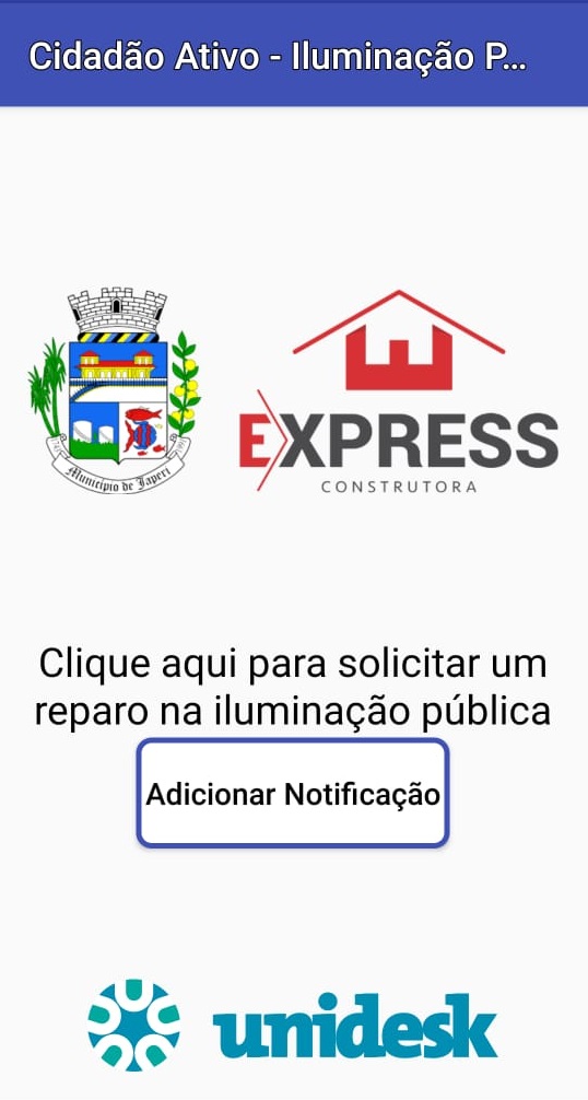 Japerienses já podem pedir serviços de Iluminação pública por aplicativo