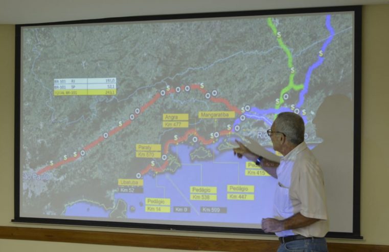 Novo plano para a concessão  da Rodovia Rio-Santos
