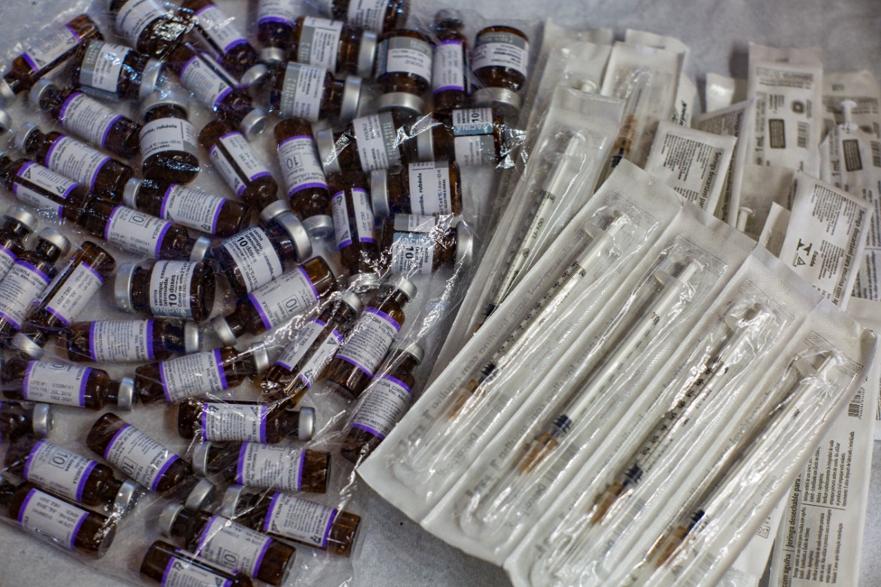 Sarampo: Dia D vacina cerca de 200 mil pessoas no estado