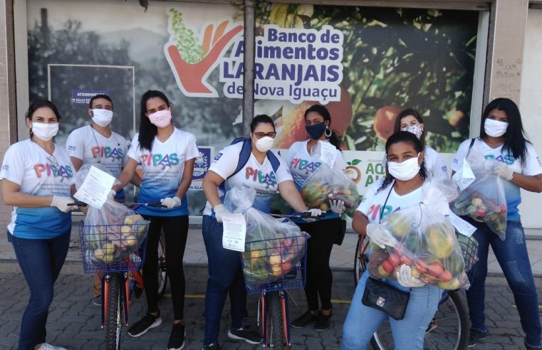 Nova Iguaçu entrega cestas de alimentos para famílias  acompanhadas pelos programas PIPAS e Mamãe Presente