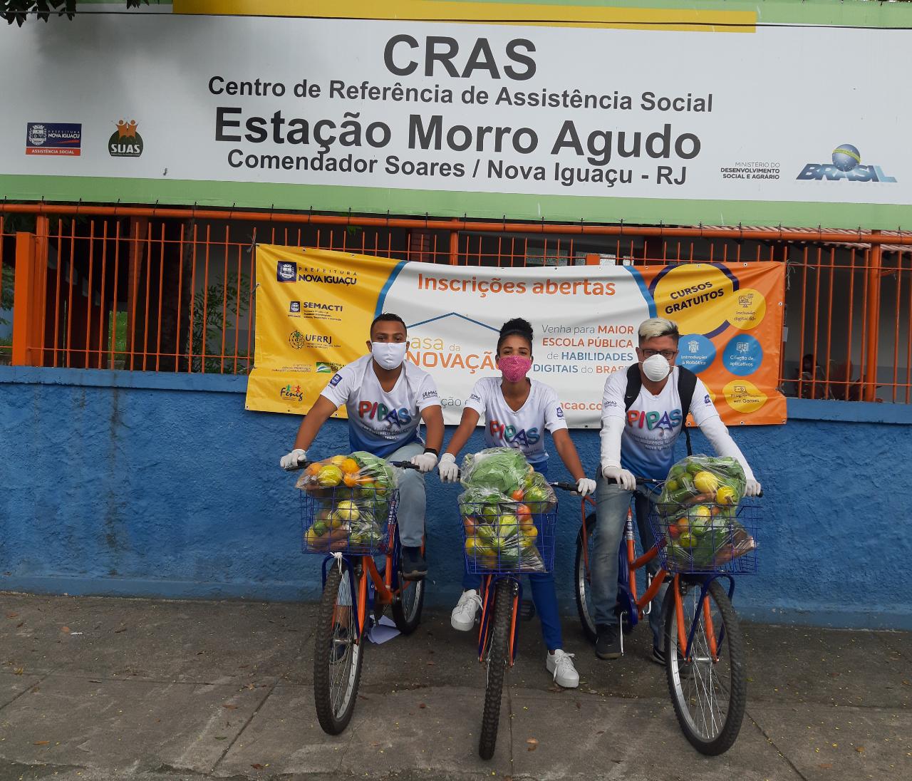 Nova Iguaçu entrega mais 300 cestas  de alimentos para famílias cadastradas