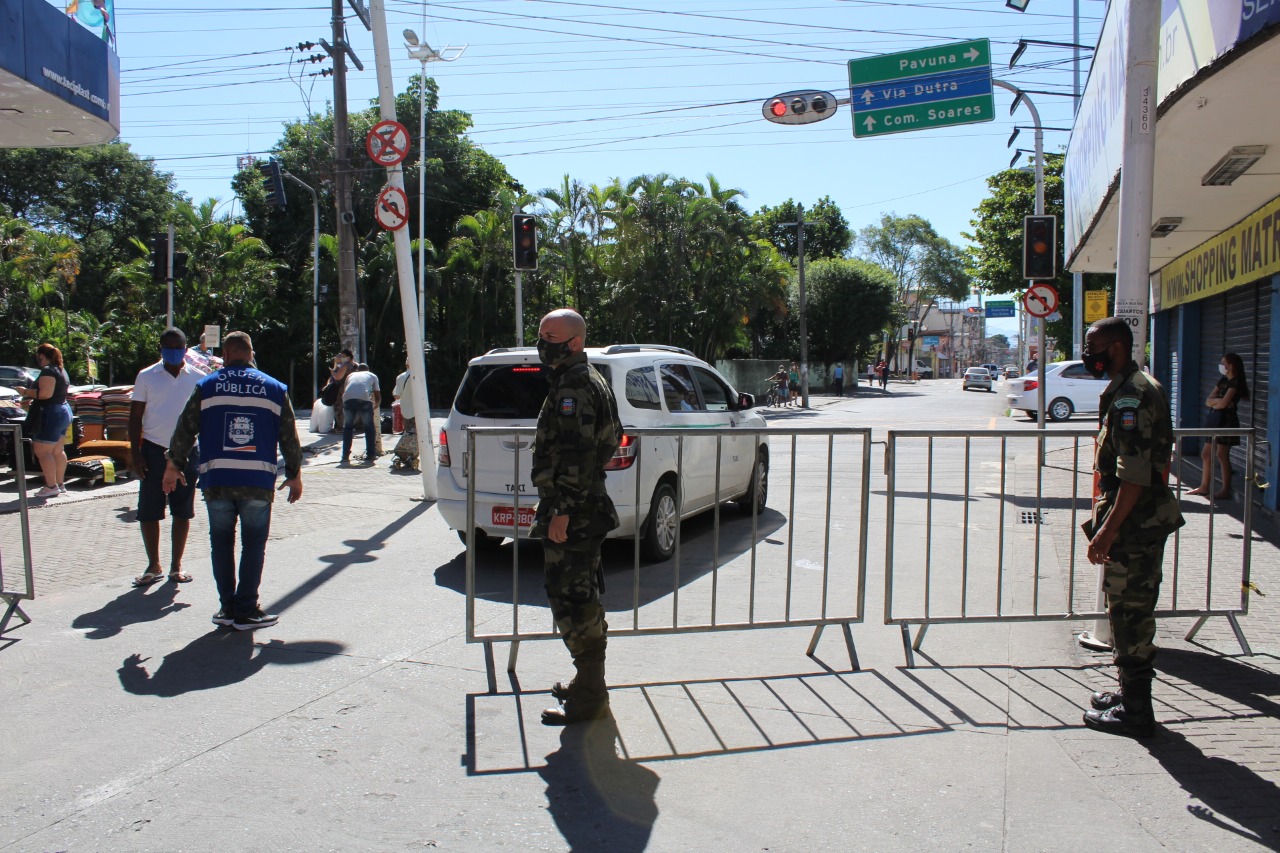 Prefeitura de Nova Iguaçu inicia ação  para restringir acesso ao Calçadão