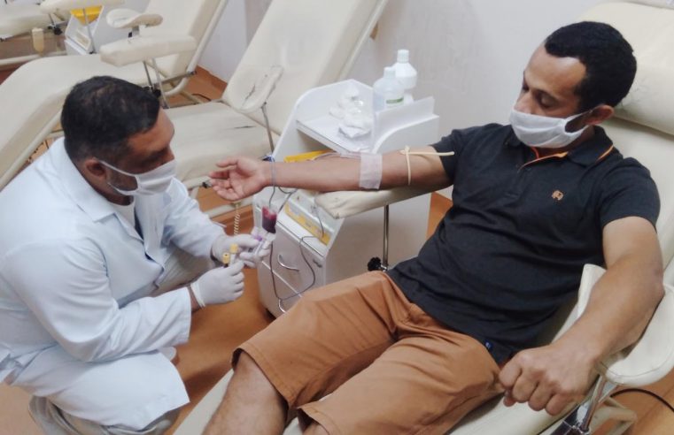 HGNI convoca doadores de sangue  após registrar queda no estoque
