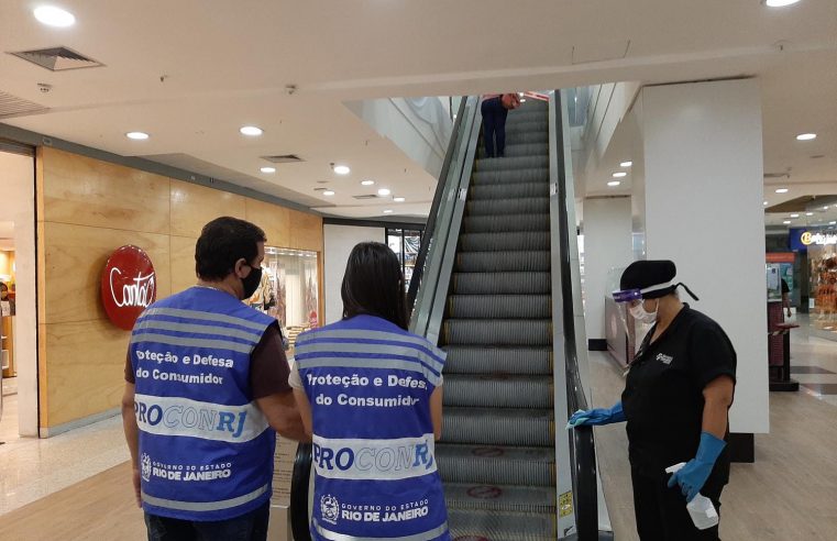 Procon RJ orienta sobre medidas de proteção em shoppings centers