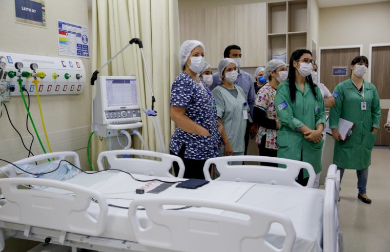 Hospital de Saracuruna ganha novos leitos  de CTI, equipamentos e camas motorizadas