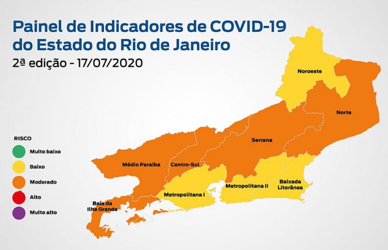Painel indica risco baixo para  coronavírus na Região Metropolitana