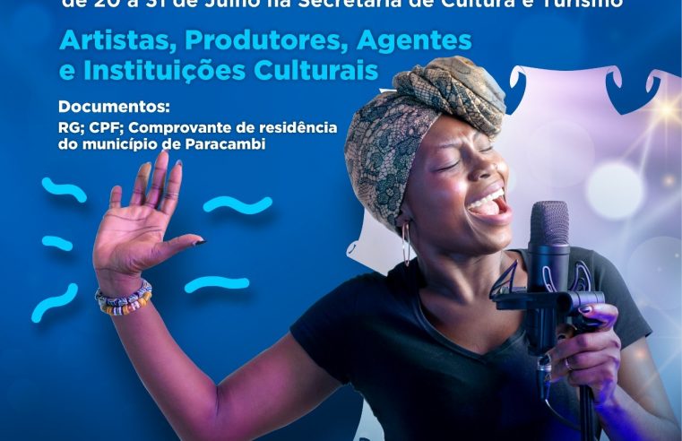 Prefeitura de Paracambi abre cadastro para artistas locais