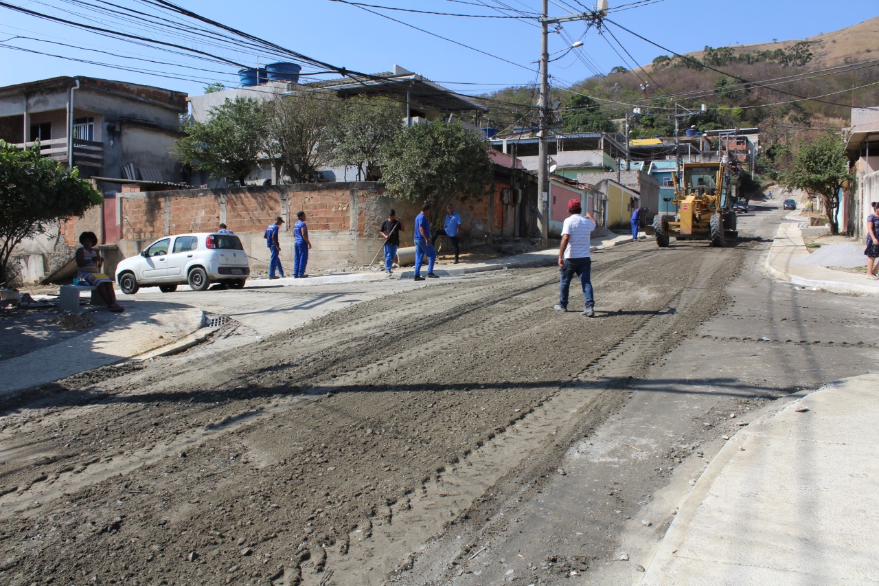 Obras de infraestrutura em Jardim Alvorada e Palhada seguem em ritmo acelerado