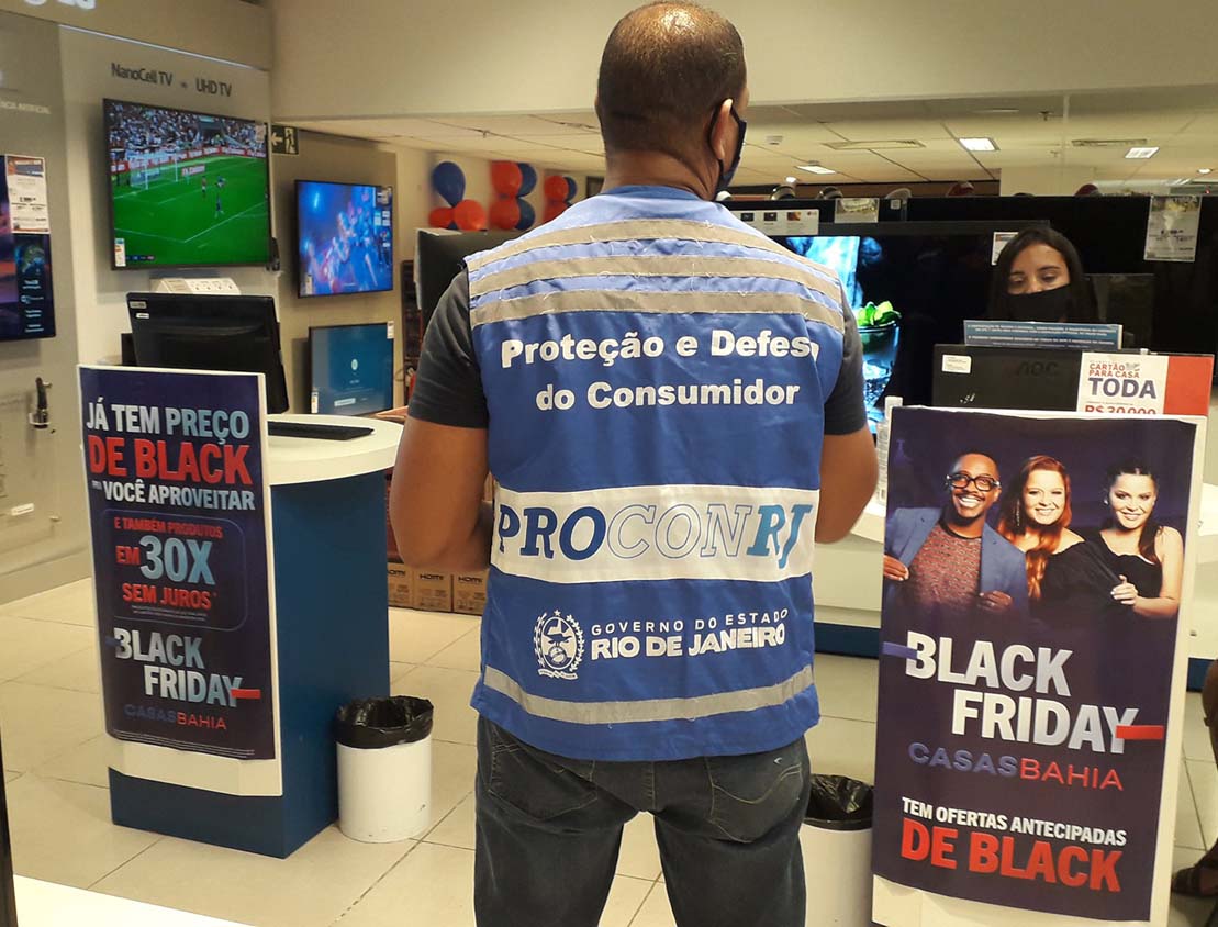 Procon-RJ divulga pesquisa  de preços para a Black Friday