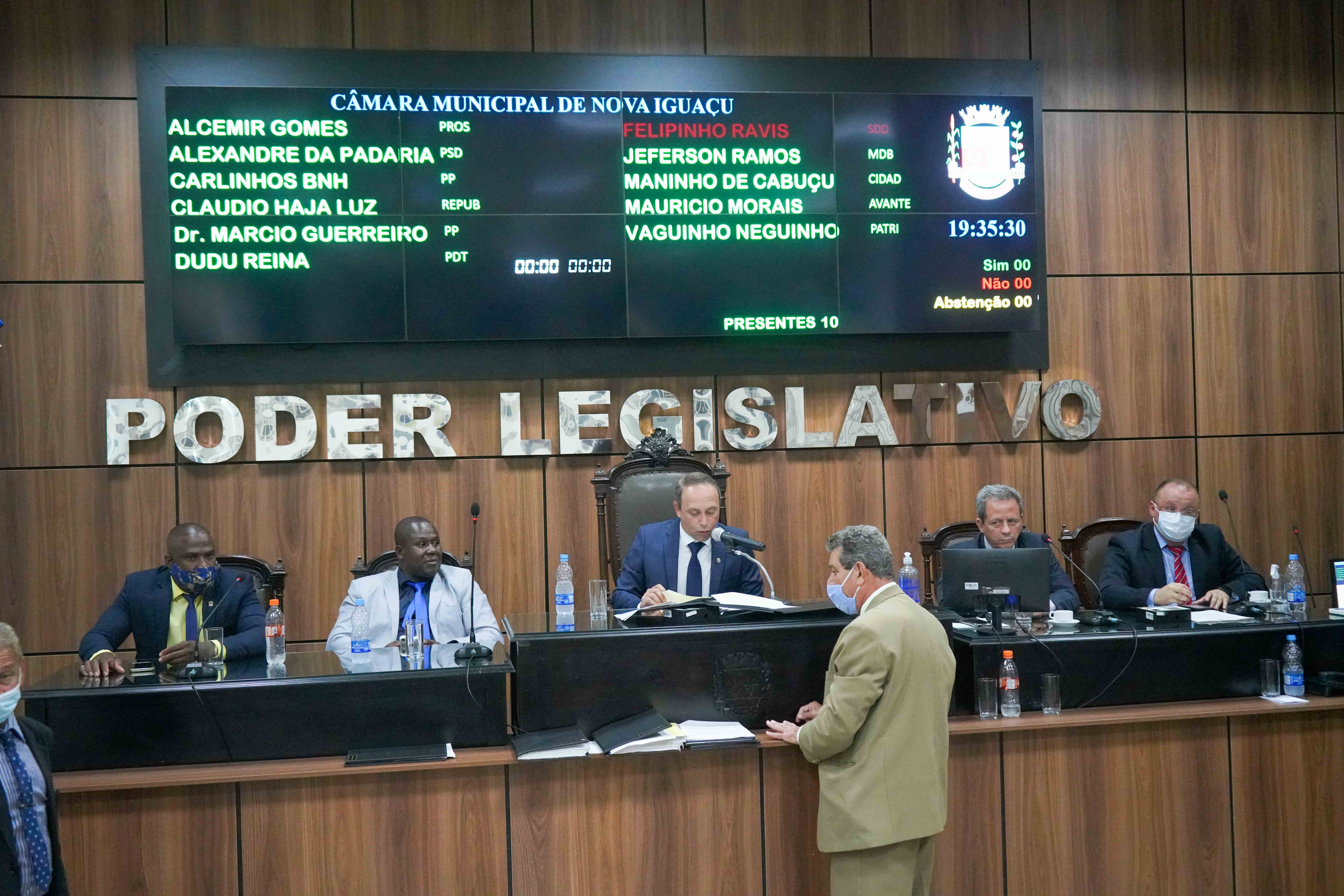 Câmara de Nova Iguaçu dá início  ao período legislativo de 2021