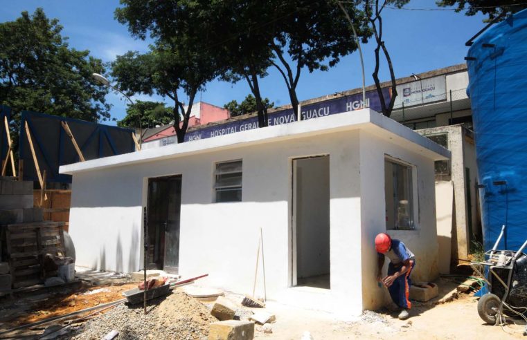 Obras de infraestrutura no HGNI e Maternidade Mariana Bulhões continuam avançando