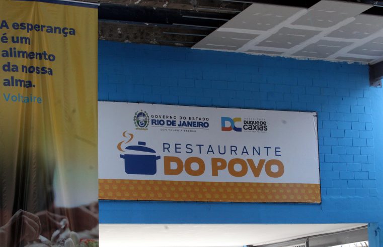Restaurante do Povo é inaugurado em Duque de Caxias