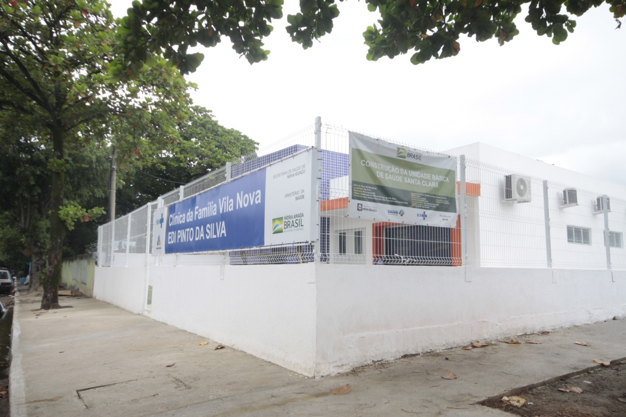 Nova Iguaçu inicia atendimentos na nova  sede da Clínica da Família do bairro Vila Nova