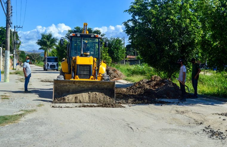 Prefeitura de Japeri promove ações de  manutenção de vias e desassoreamento
