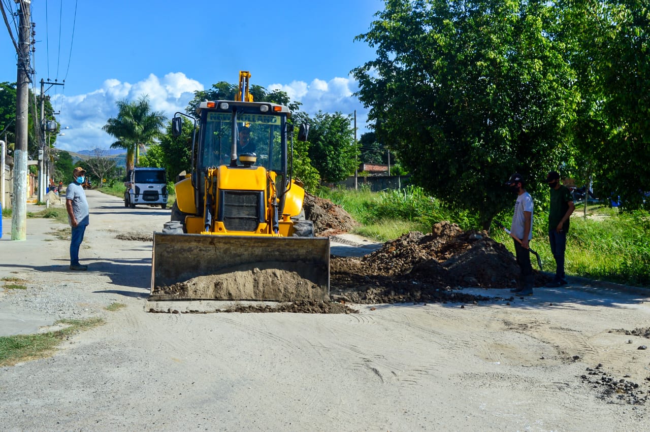 Prefeitura de Japeri promove ações de  manutenção de vias e desassoreamento