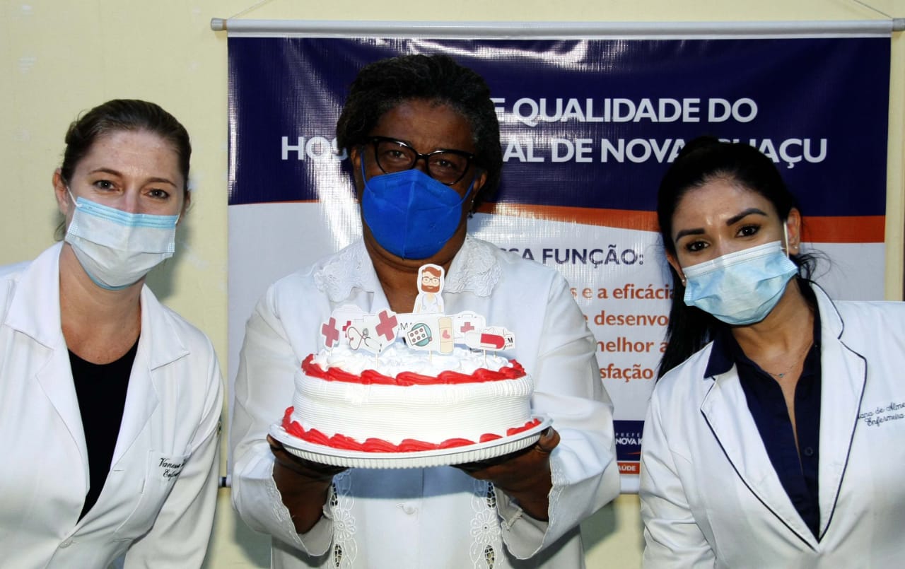 Hospital Geral de Nova Iguaçu faz  homenagem aos profissionais da enfermagem