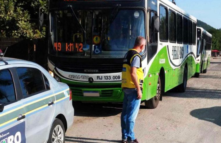 Ônibus lideram autuações do  Detro-RJ no mês de maio