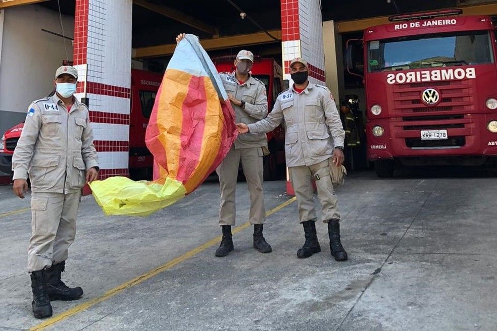 Corpo de Bombeiros alerta para o perigo dos balões em época de estiagem