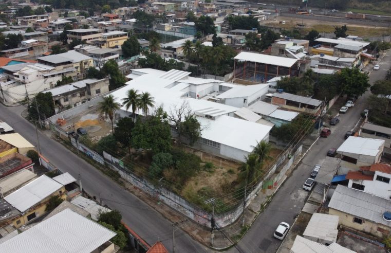 Escola em construção em Comendador Soares entra na reta final de obras