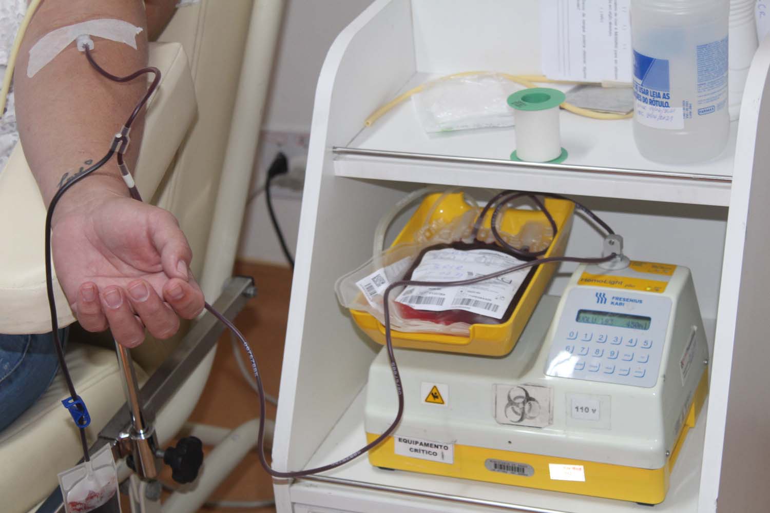 Com estoque crítico, Hospital Geral de Nova  Iguaçu convoca população para doar sangue