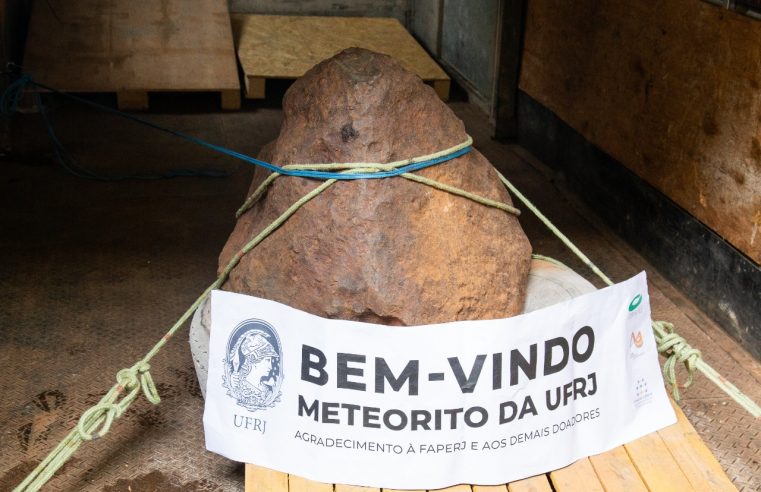 Chegada de meteorito a museu da UFRJ  conta com financiamento da Faperj