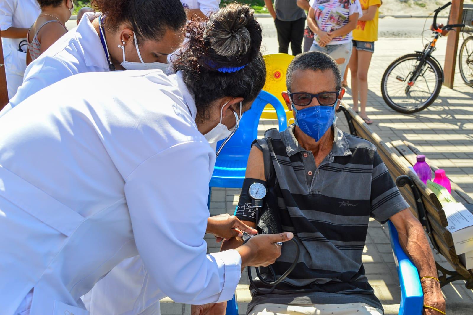 Mobilização da Saúde faz  parada no bairro Nova Belém