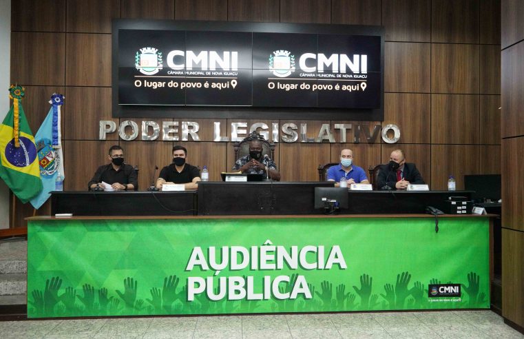 Comissão de Orçamento da Câmara de Nova Iguaçu  promove debate sobre Plano Plurianual para a cidade