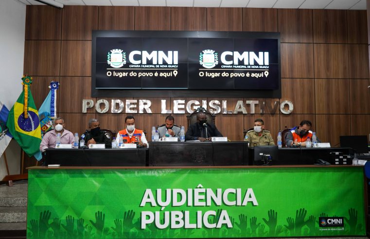 Poder público e sociedade civil participam de fórum sobre segurança pública na Câmara de Nova Iguaçu