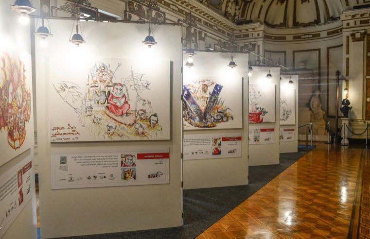 Palácio Tiradentes abre exposição sobre “A Divina Comédia” nesta terça-feira