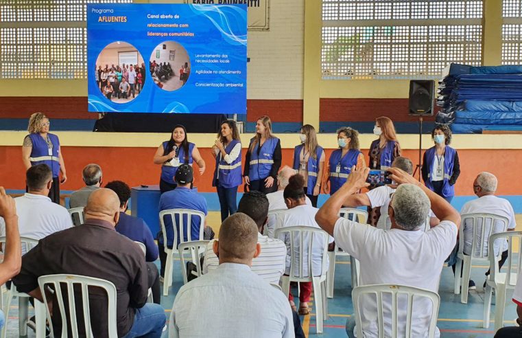 Águas do Rio recebe lideranças comunitárias  em evento em Nova Iguaçu