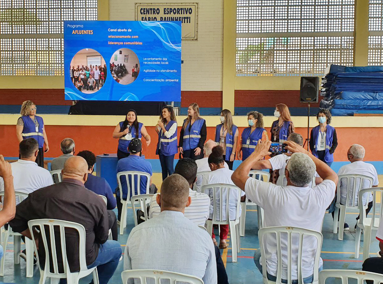 Águas do Rio recebe lideranças comunitárias  em evento em Nova Iguaçu