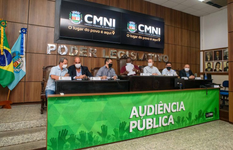 Câmara discute orçamento 2022 para  Nova Iguaçu: R$ 1 bilhão e 600 milhões