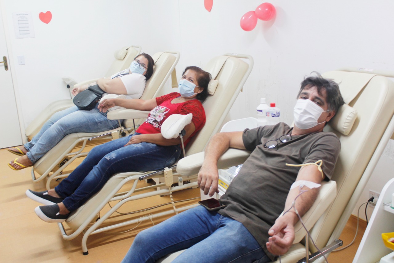 HGNI recebe 208 doações de sangue durante a Semana do Doador Voluntário de Sangue