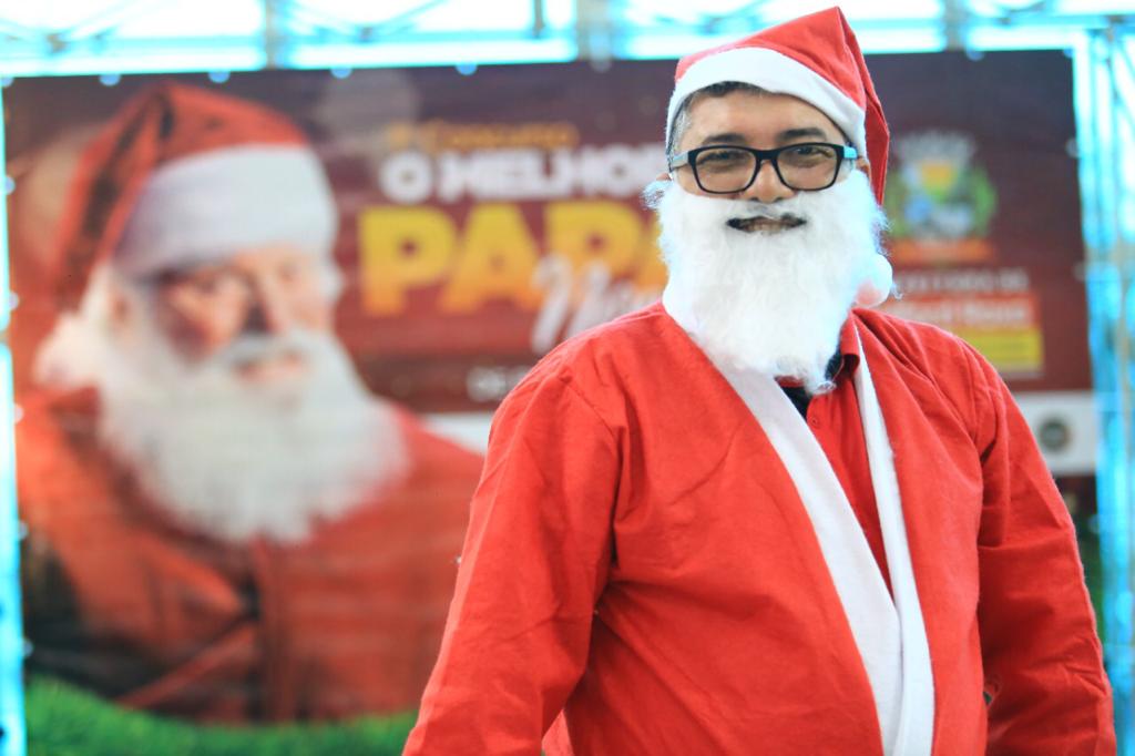 Vencedor do concurso de Papai Noel em Belford Roxo ganha oportunidade de trabalho