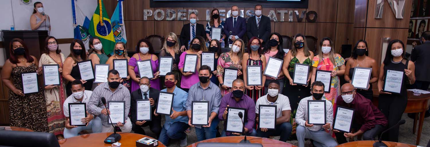 Conselheiros Tutelares são homenageados pela Câmara Municipal de Nova Iguaçu