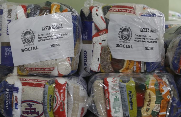 Governo doa 600 kits de cesta básica a cidades atingidas pelas chuvas