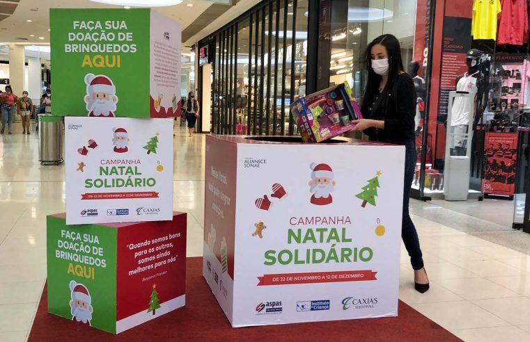 Natal solidário: Shoppings na Baixada Fluminense arrecadam brinquedos