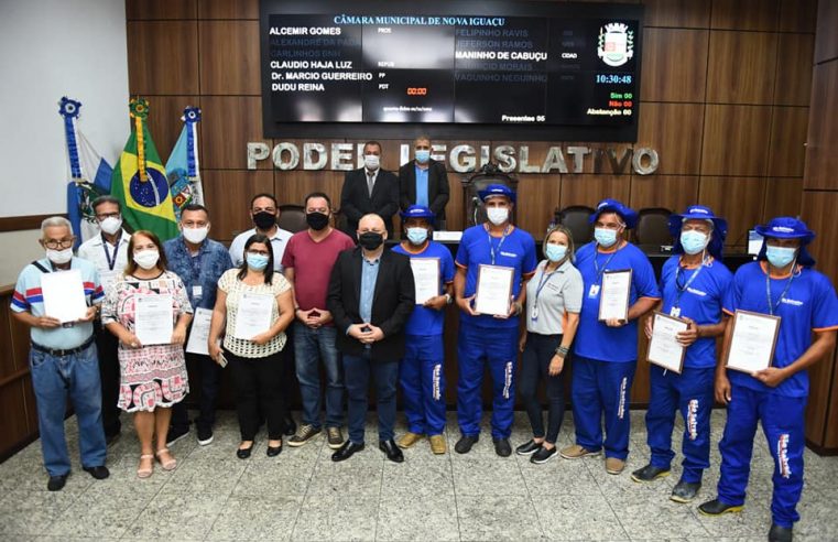 Funerária São Salvador recebe reconhecimento na Câmara Municipal de Nova Iguaçu