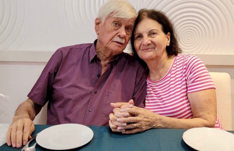 Natália e Lauro Giehl comemoram 62 anos de união
