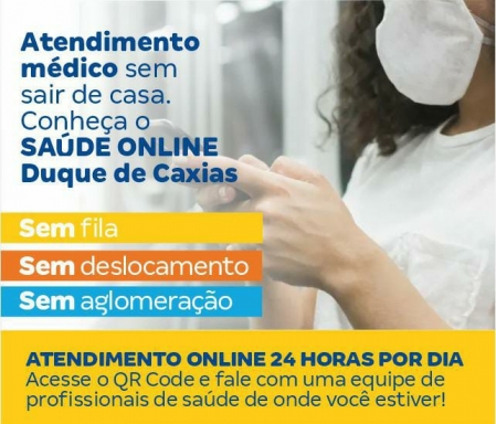 Saúde Online: Duque de Caxias lança serviço de atendimento virtual