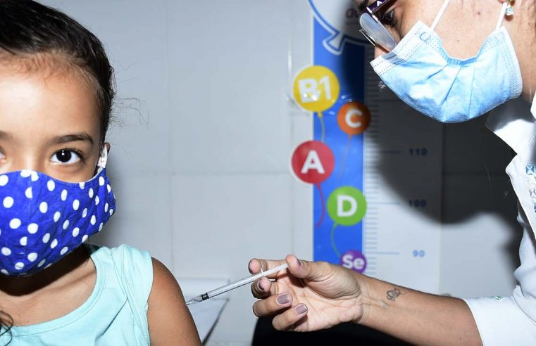 Vacinação infantil contra a Covid-19 terá repescagem nesta sexta-feira em Nova Iguaçu